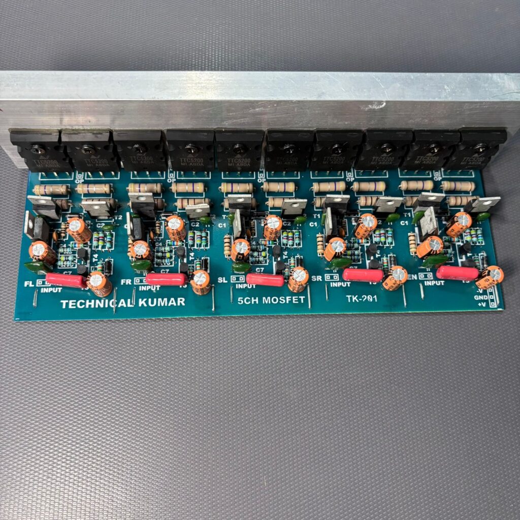 5 ch mosfet board tk 201 - Technical Kumar Electronics 5 ch mosfet board tk 201