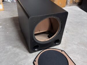 12 inch subwoofer enclosure box MDF heavy bass cabinet