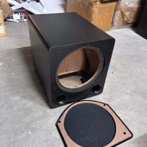 12 inch subwoofer enclosure box MDF heavy bass cabinet