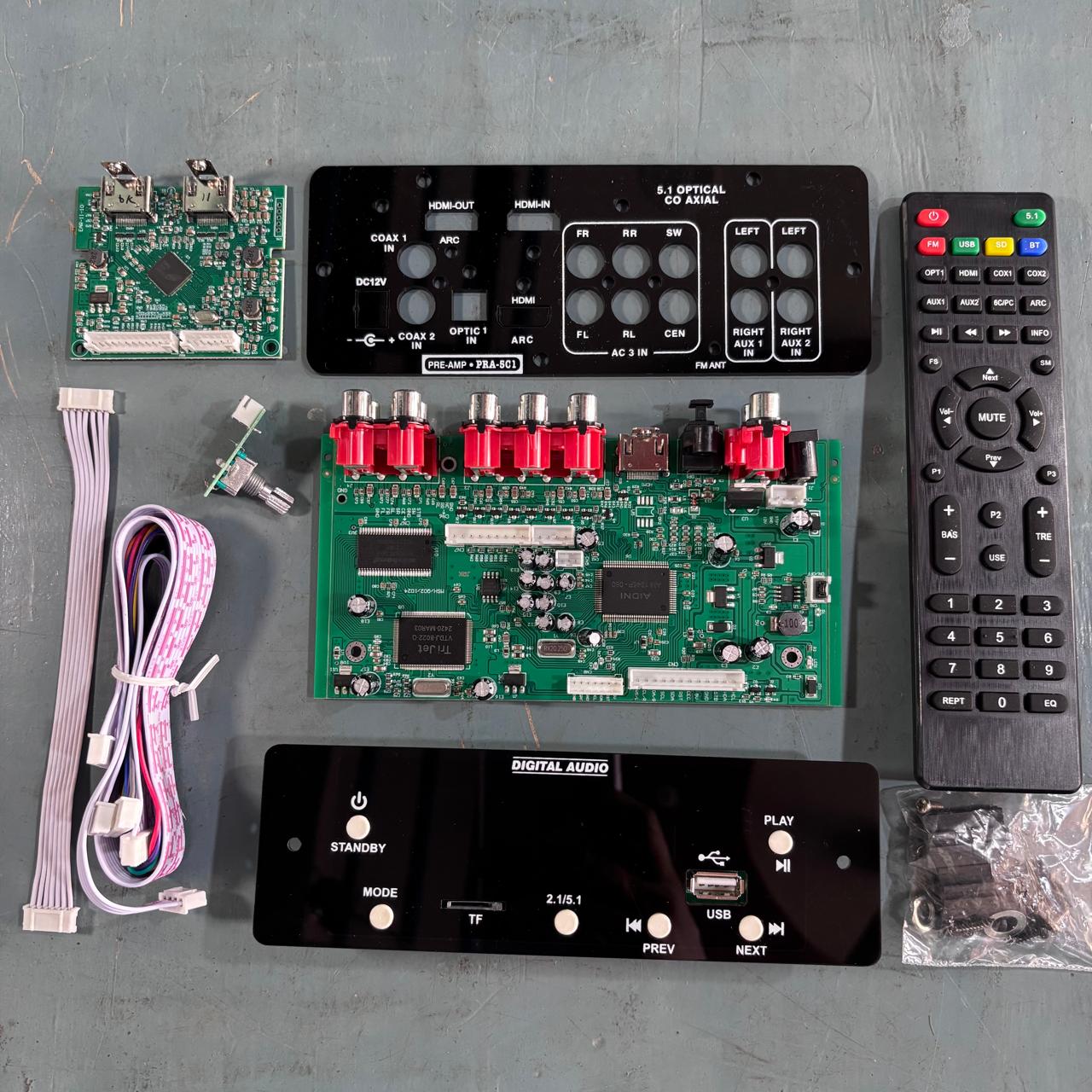 astra 71 remote kit hdmi in out - Technical Kumar Electronics Astra 7.1 Remote Kit with HDMI IN, HDMI OUT and eARC support for home theater audio and video systems