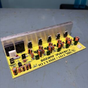 5.1CH 2 MOSFET 2050 Amplifier Board - Technical Kumar Electronics 5.1CH 2 MOSFET 2050 amplifier board with aluminium heatsink