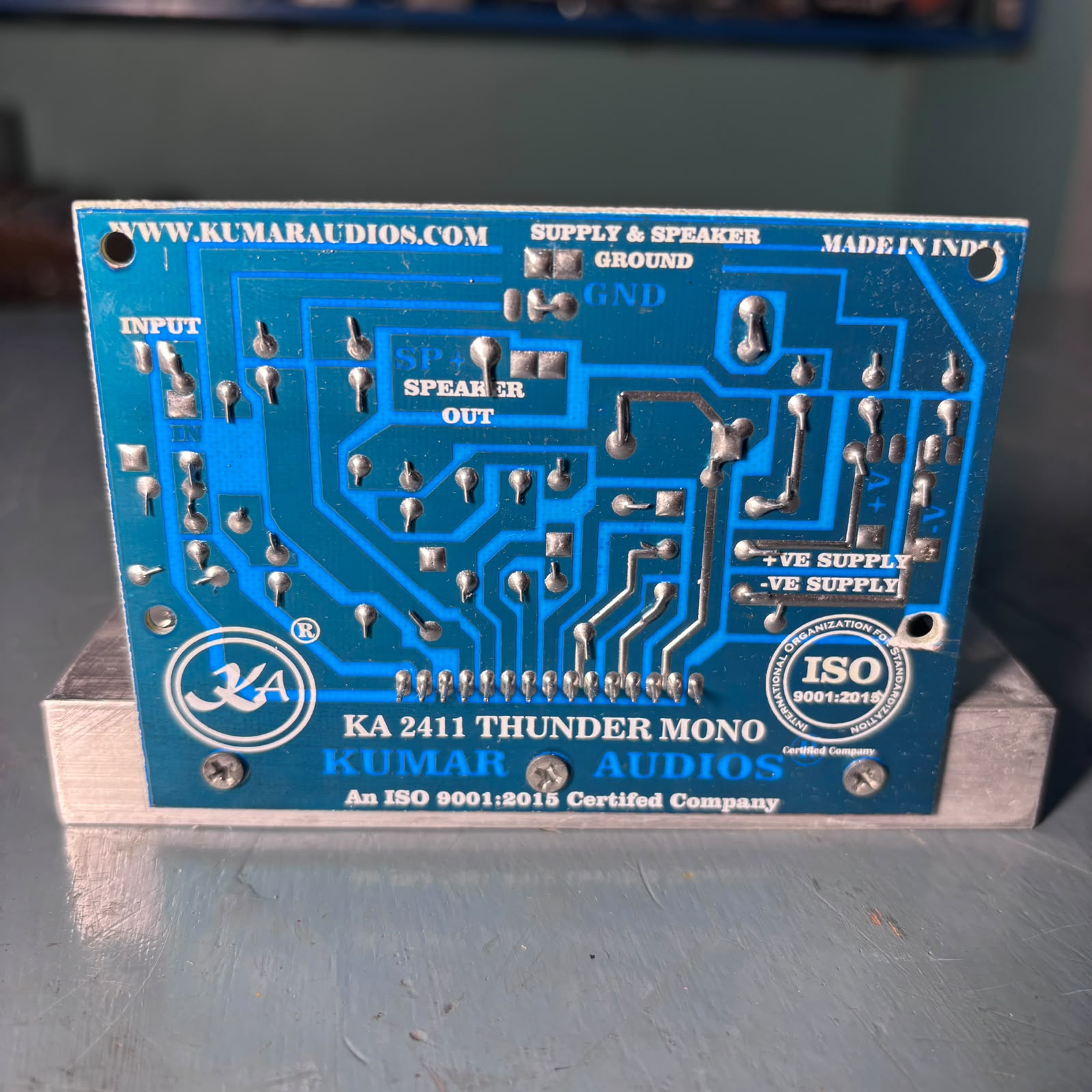 Kumar Audios 4 FET Mono Amplifier Board KA2411 - Technical Kumar Electronics Kumar Audios KA2411 4 FET Mono Amplifier Board
