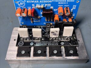 Kumar Audios 4 FET Mono Amplifier Board KA2411 - Technical Kumar Electronics Kumar Audios KA2411 4 FET Mono Amplifier Board