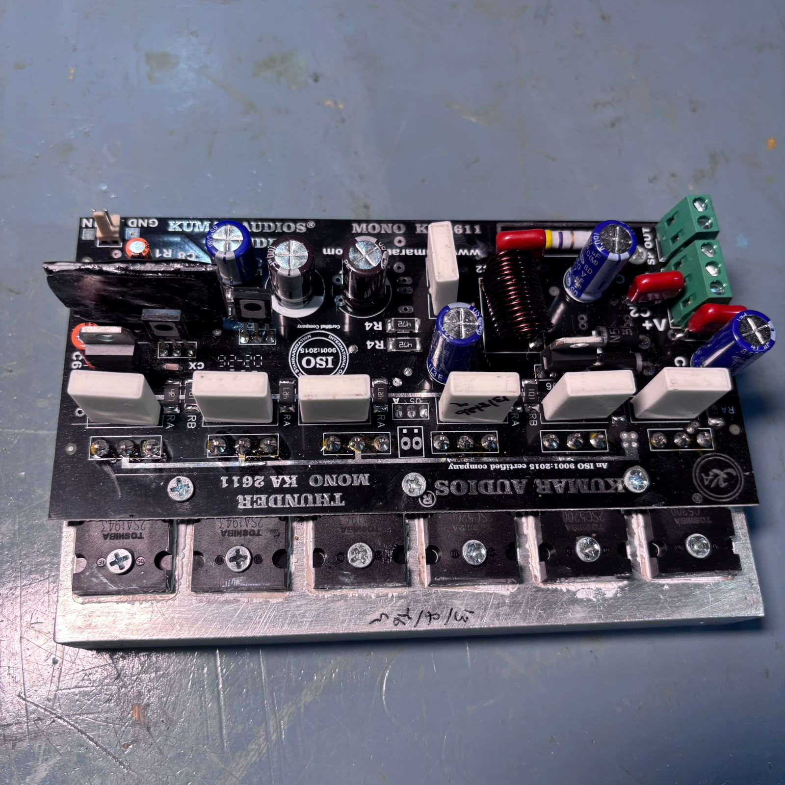 Kumar Audios 6 FET Mono Amplifier Board KA2411 - Technical Kumar Electronics Kumar Audios KA2611 6 FET Mono Amplifier Board