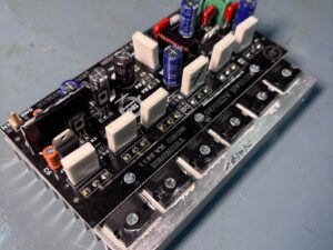 Kumar Audios 6 FET Mono Amplifier Board KA2611 - Technical Kumar Electronics Kumar Audios KA2611 6 FET Mono Amplifier Board